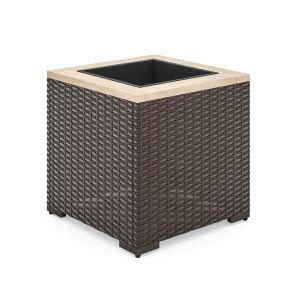 Palm Springs Brown Outdoor Planter