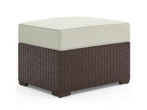 Palm Springs Brown Outdoor Ottoman