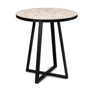 Panama Marble Top Outdoor Bistro Table
