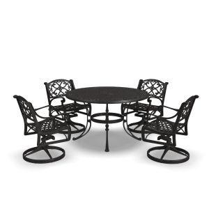 Sanibel Bronze 5 Piece Outdoor Dining Set
