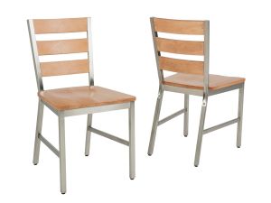 Sheffield Light Brown Dining Chair, Set of 2
