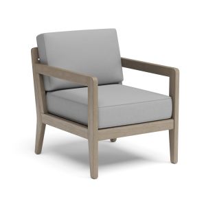 Sustain Gray Outdoor Lounge Armchair w/ Cushion