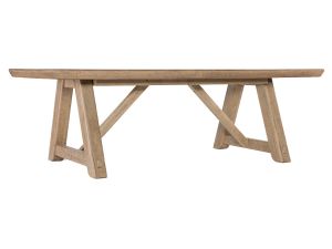 Vineyard Row Light Wood Rectangle Dining Table