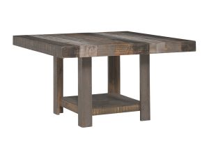 Loft Brown 54” Square Dining Table