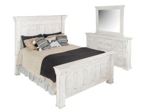 Terra White 3 Piece Bedroom Set