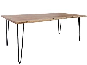 Nature's Edge Live Edge Rectangular Dining Table