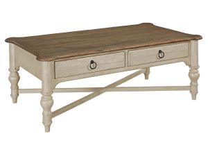 Weatherford Cornsilk Cocktail Table 