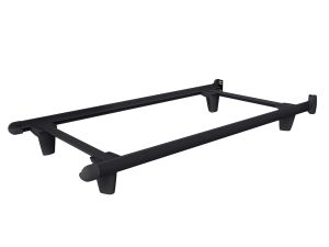 Embrace 360 Black Designer Twin Bed Frame