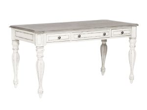 Magnolia Manor Antique White Writing Desk