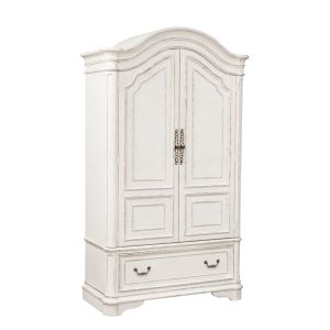 Magnolia Manor Antique White Armoire