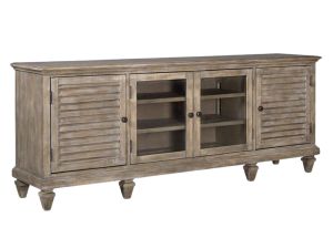 Lancaster Brown 82" TV Console