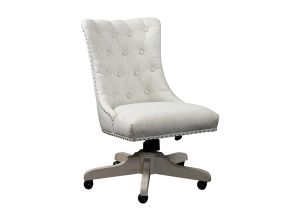 Maisie Champagne Upholstered Desk Chair