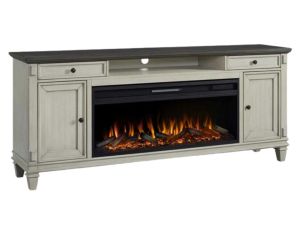 Hartford 75" White Fireplace TV Console