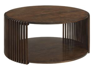 Fenwick Espresso Round Cocktail Table 