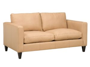 1733 Rangers Biscotti 100% Leather Loveseat