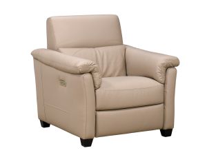 Astuzia Taupe Leather Power Recliner C068-N54