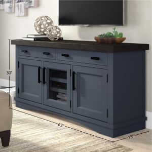 Americana Modern Denim 63" TV Console