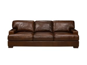 Dallas Chestnut Leather Sofa