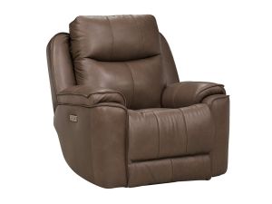 Show Stopper Maximus Maple Leather Zero Gravity Power Recliner w/Power Headrest