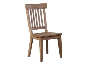 Riverdale Driftwood Slat Back Dining Chair