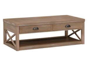 Durango Weathered Brown Cocktail Table