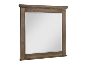 Cool Rustic Stone Grey Landscape Mirror 