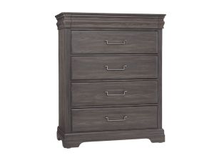 Vista Gray 5 Drawer Chest