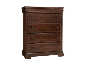 Vista Warm Cherry 5 Drawer Chest