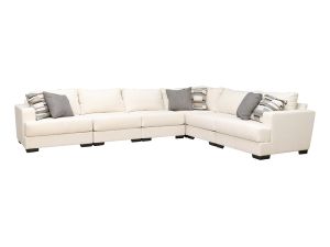 Hansel Nomad Snow 6 Piece Modular Sectional