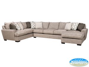 Titan Coconut Stone 3 Piece Sectional