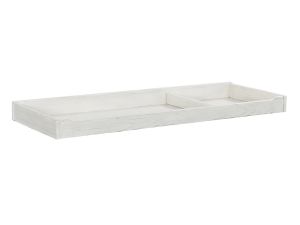 Olivia Brushed White Changing Tray