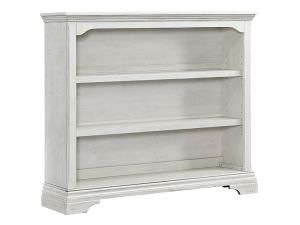 Olivia Brushed White Hutch Bookcase 