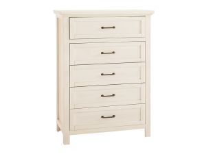 Westfield Brushed White 5 Drawer Chest 