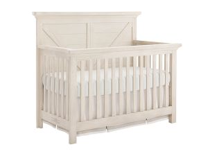 Westfield Brushed White Convertible Crib 