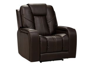 Alpha Capriccio Walnut Zero Gravity Triple Power Recliner with Immersive Audio