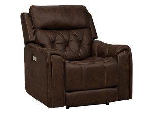 Anniston Canyon Walnut Triple Power Recliner