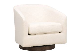 Nomad Snow Swivel Barrel Chair